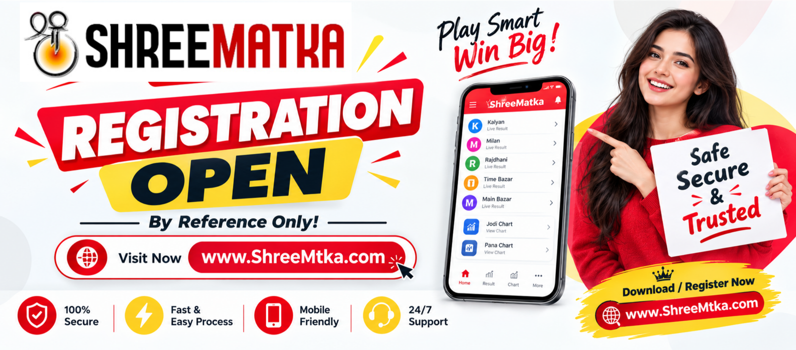 Shree Matka Latest Result Banner